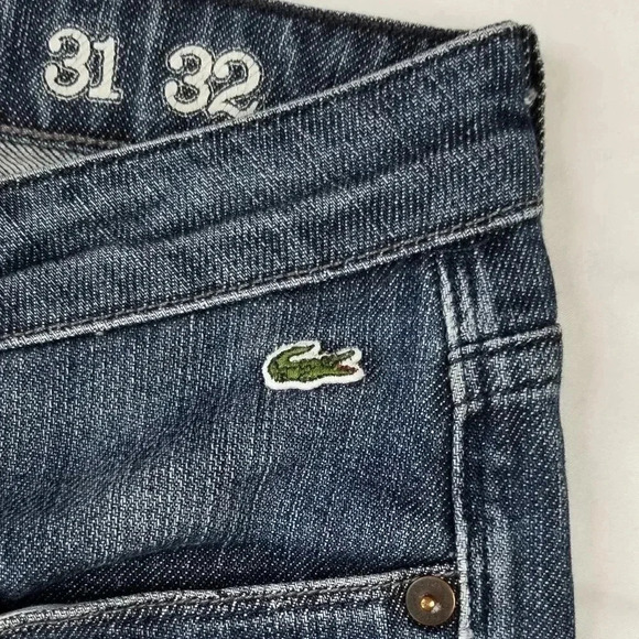 Earnest Sewn Lacoste Decca.421 Blue Denim Jeans 27 - Picture 4 of 13